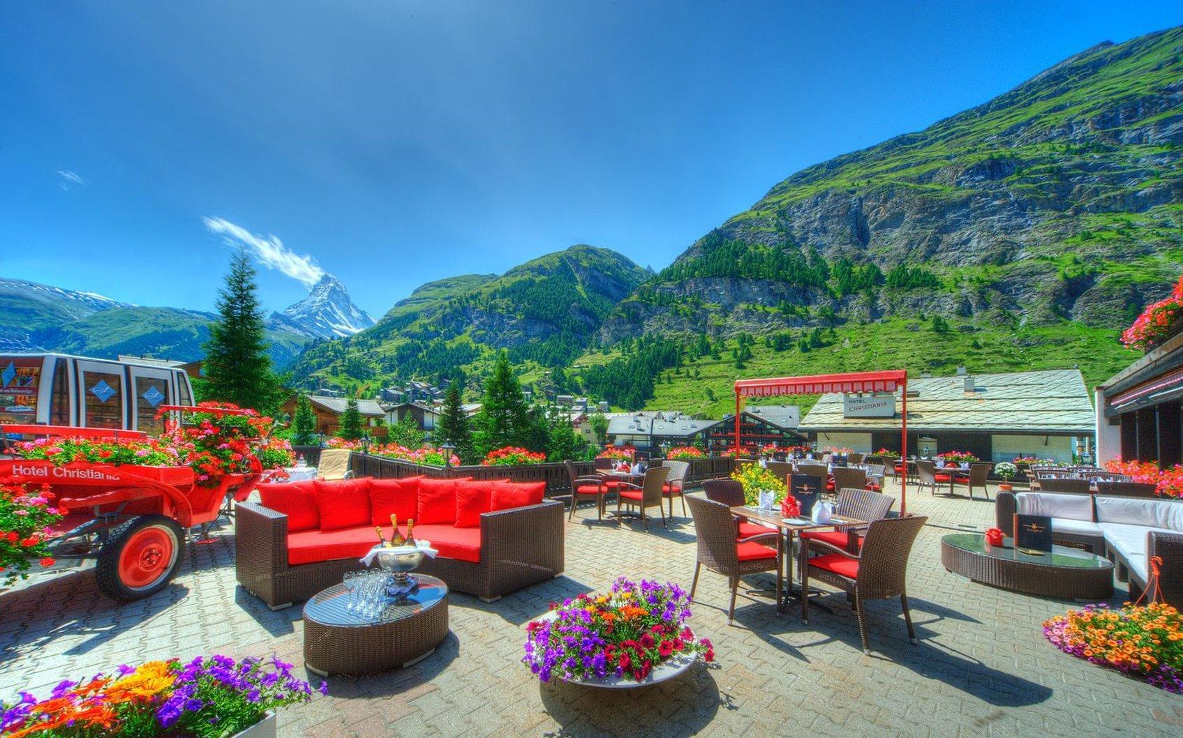 The Christiania Mountain & Spa Resort Церматт Екстер'єр фото